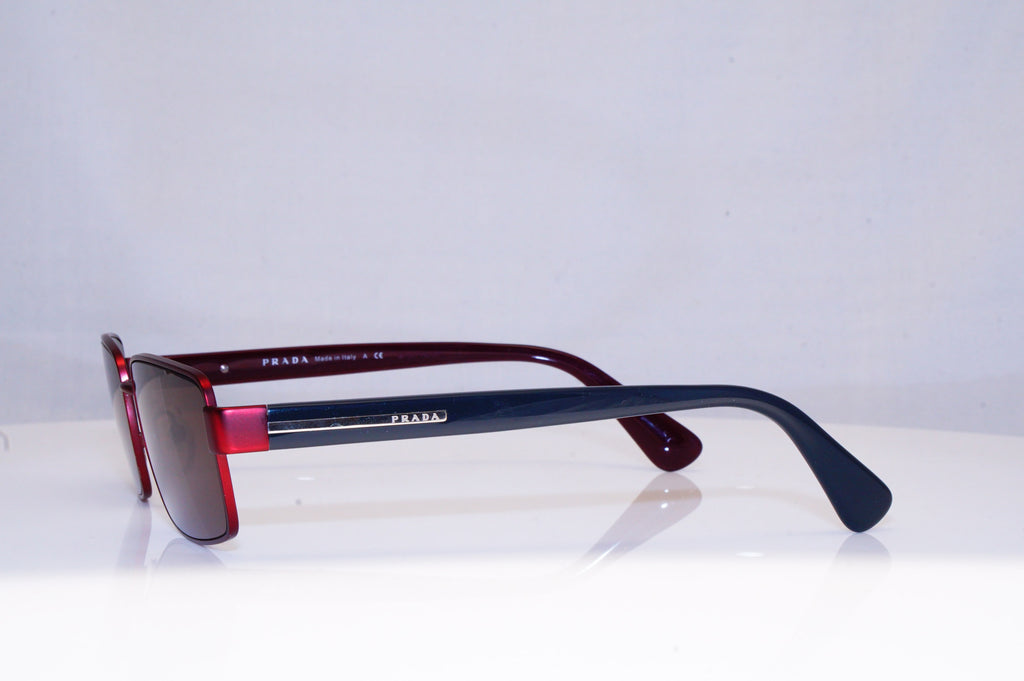 PRADA Mens Womens Unisex Designer Sunglasses Burgundy Rectangle VPR 60Q 18001