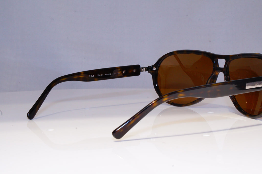BVLGARI Mens Boxed Designer Sunglasses Brown Pilot 7005 504/33 19898