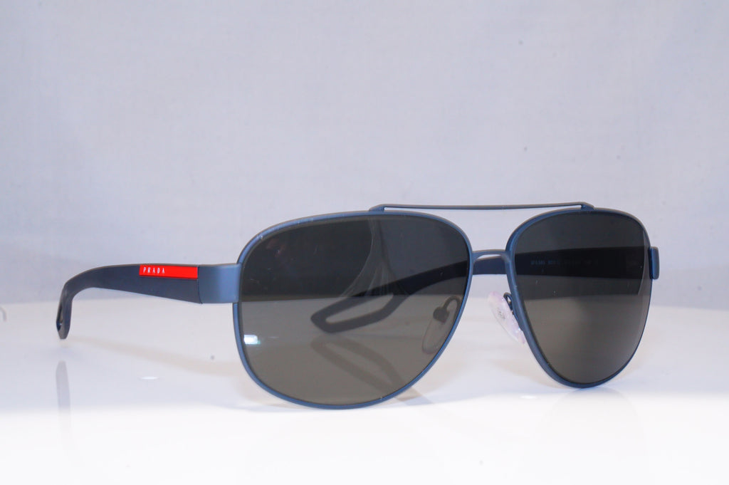 PRADA Womens Designer Sunglasses Black Rectangle VPR 01Q 1AB-1A1 18002