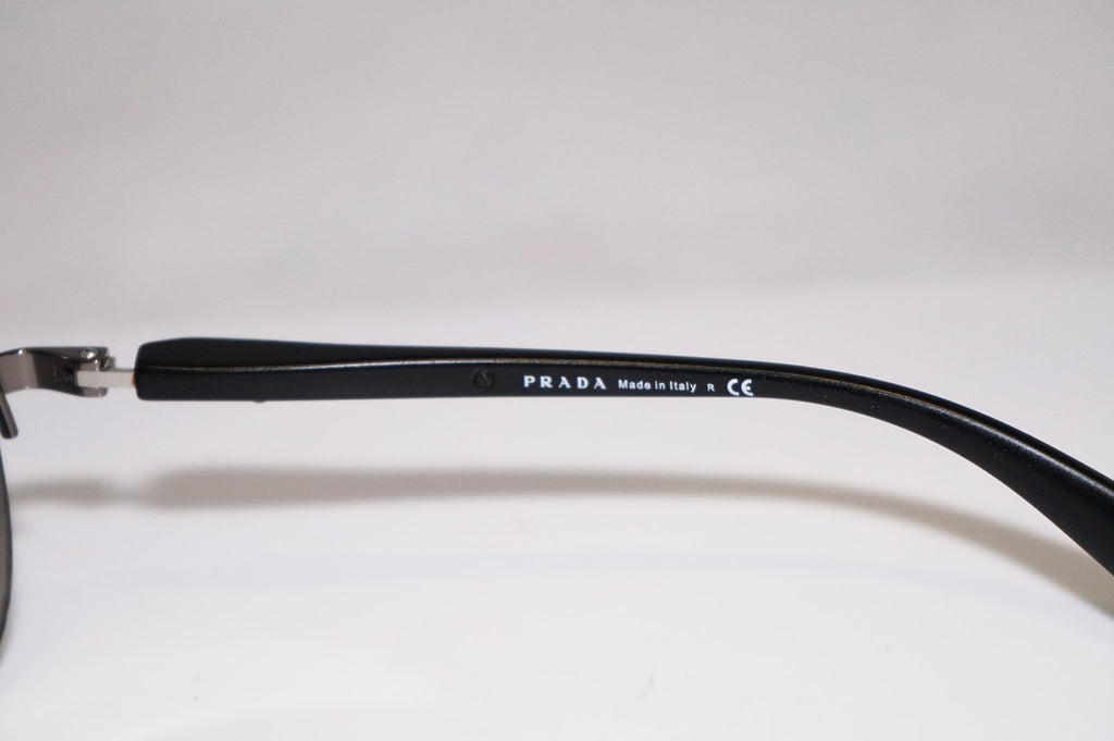 PRADA Mens Designer Sunglasses Black Aviator SPS 56M 5AV-3M1 15063