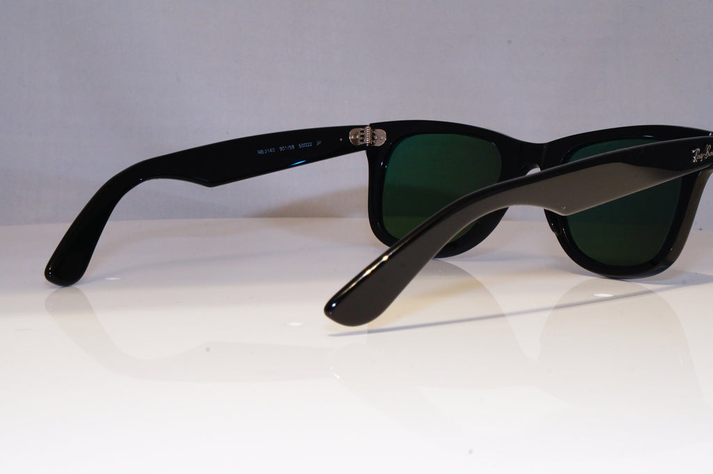 RAY-BAN Mens Womens Polarized Sunglasses Black WayfarerRB 2140 901/58 21180