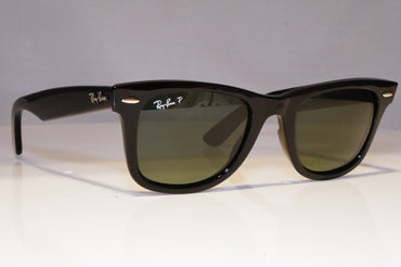 RAY-BAN Mens Womens Polarized Sunglasses Black WayfarerRB 2140 901/58 21180