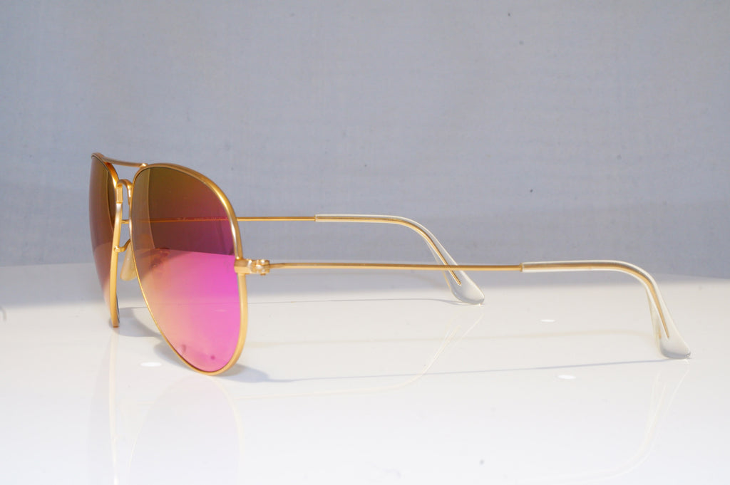 RAY-BAN Mens Womens Mirror Designer Sunglasses Aviator VIOLET RB 3025 112 18244