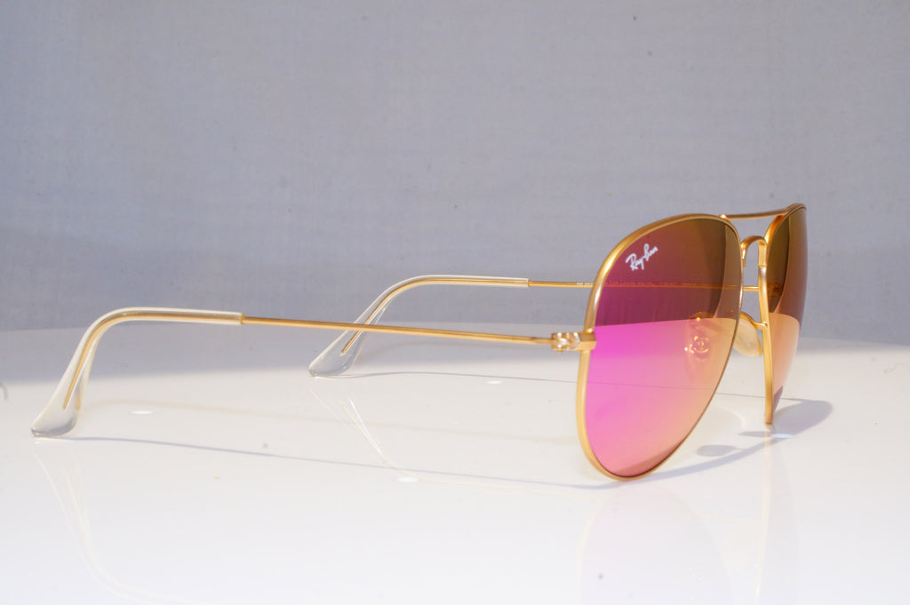 RAY-BAN Mens Womens Mirror Designer Sunglasses Aviator VIOLET RB 3025 112 18244