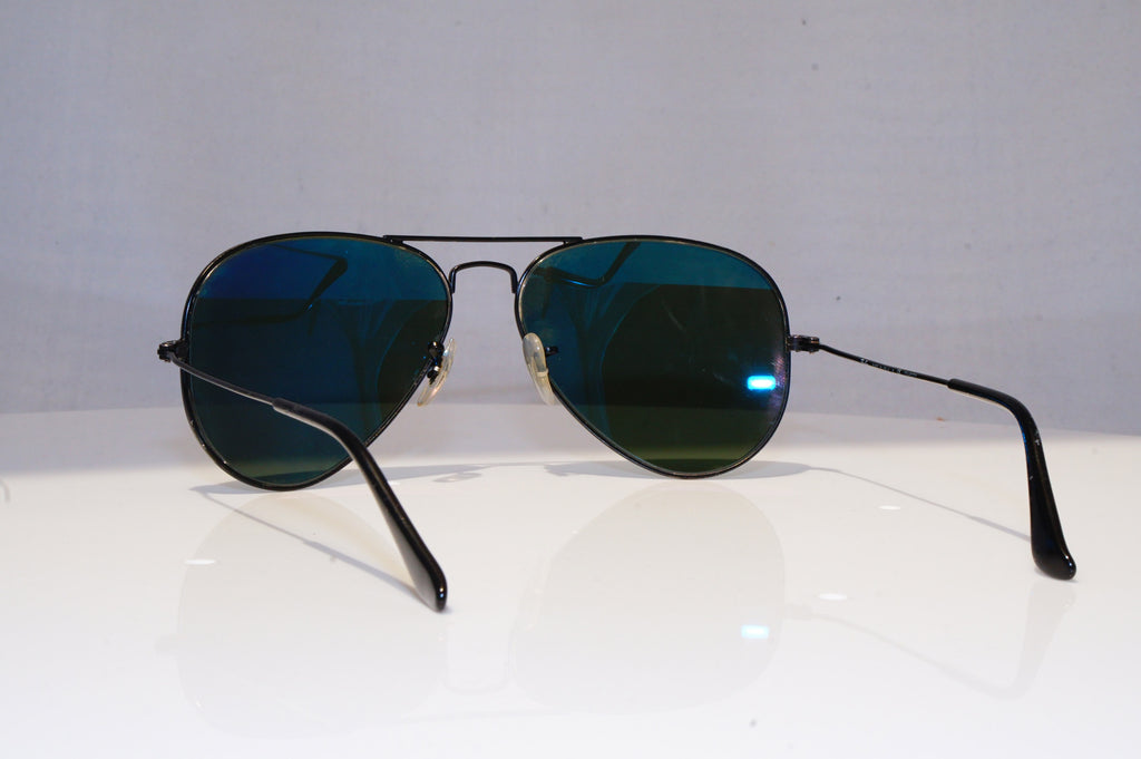RAY-BAN Mens Polarized Designer Sunglasses Black Aviator RB 3025 W 3361 18341