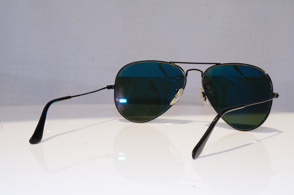 RAY-BAN Mens Polarized Designer Sunglasses Black Aviator RB 3025 W 3361 18341
