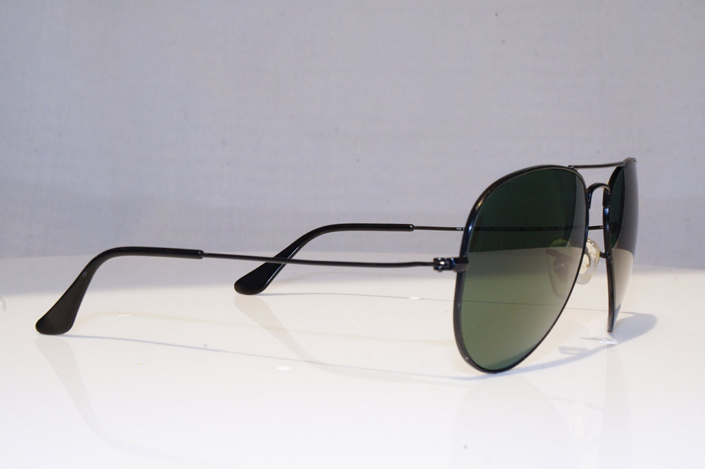 RAY-BAN Mens Polarized Designer Sunglasses Black Aviator RB 3025 W 3361 18341