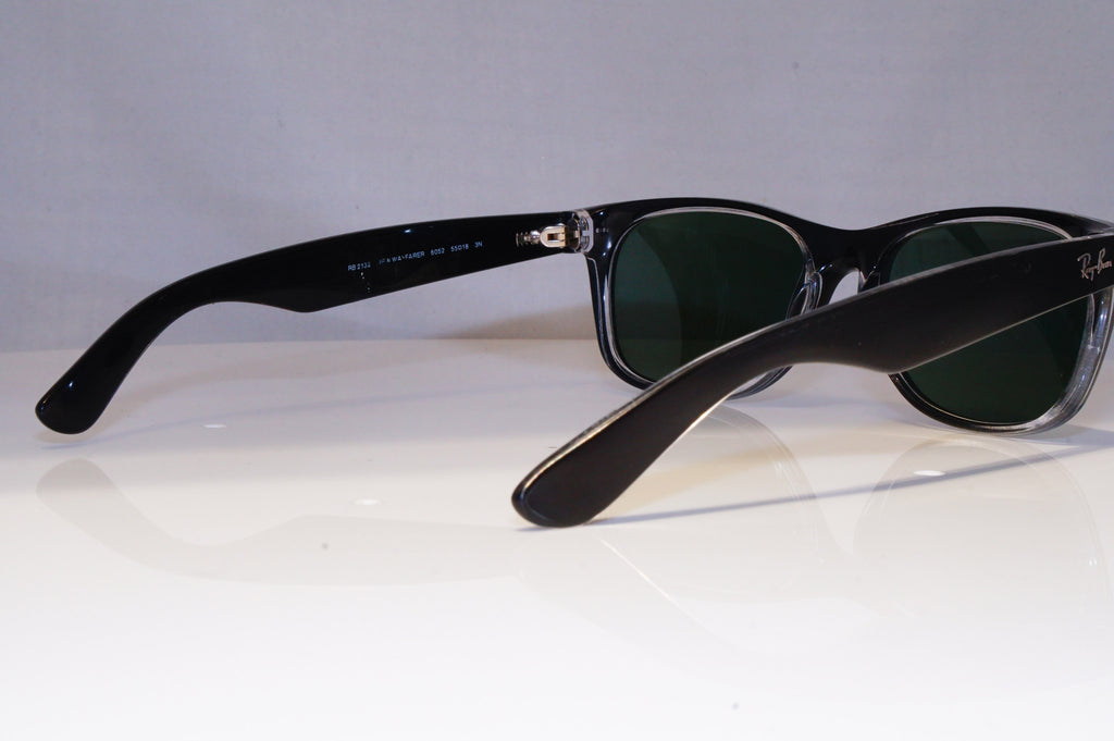RAY-BAN Mens Designer Sunglasses Black NEW WAYFARER RB 2132 6052 21177