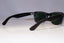RAY-BAN Mens Designer Sunglasses Black NEW WAYFARER RB 2132 6052 21177