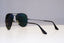RAY-BAN Mens Polarized Designer Sunglasses Black Aviator RB 3025 W 3301 18215