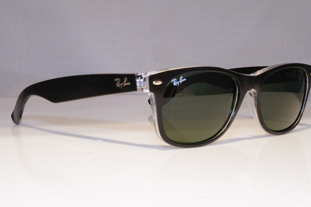 RAY-BAN Mens Designer Sunglasses Black NEW WAYFARER RB 2132 6052 21177