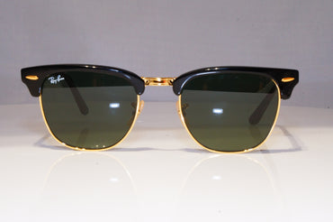 RAY-BAN Mens Womens Sunglasses Black Clubmaster FOLDING RB 2176 901 21176