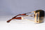 VERSACE Womens Diamante Designer Sunglasses Gold Shield 2058 1002/73 19844