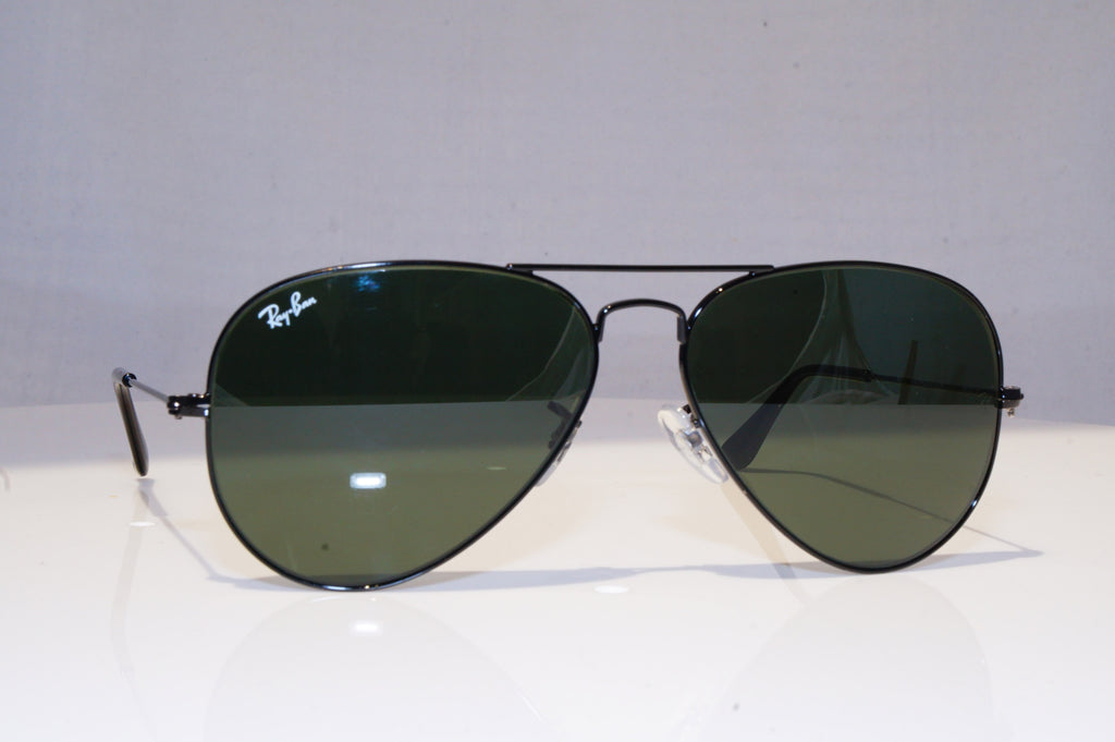 RAY-BAN Mens Designer Sunglasses Black Aviator RB 3025 002/4J 18293