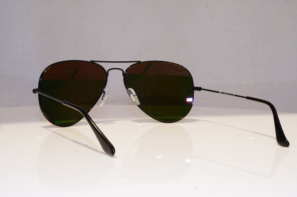 RAY-BAN Mens Polarized Mirror Designer Sunglasses ORANGE RB 3025 002/4W 18233