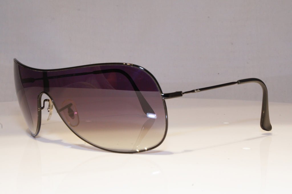 RAY-BAN Mens Designer Sunglasses Silver Shield RB 3211 002/8G 19865