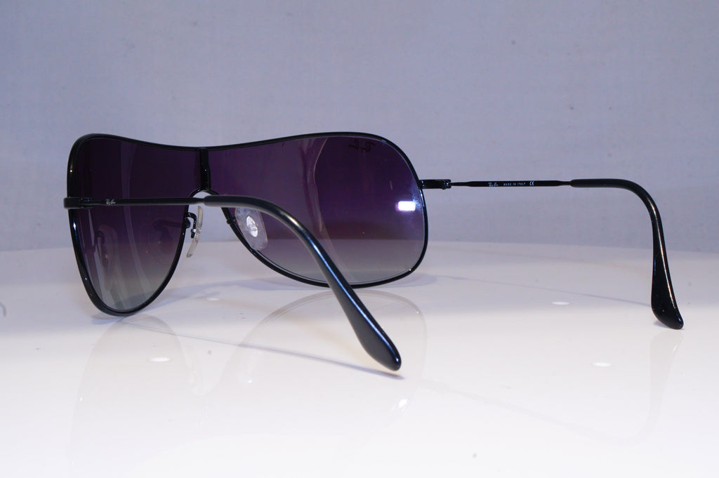 RAY-BAN Mens Designer Sunglasses Silver Shield RB 3211 002/8G 19865