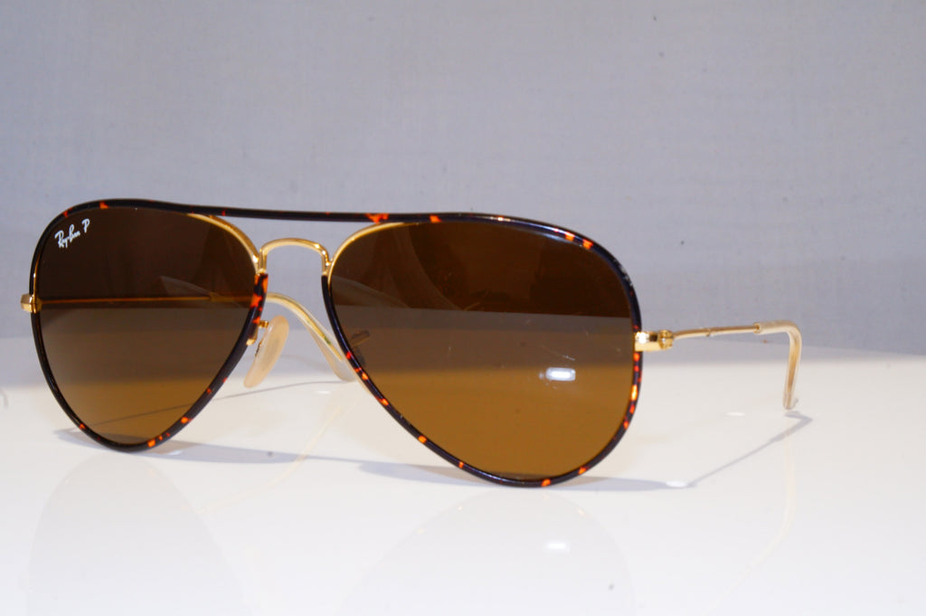 RAY-BAN Mens Polarized Designer Sunglasses Brown Aviator RB 3025 001/57 18296