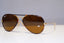 RAY-BAN Mens Polarized Designer Sunglasses Brown Aviator RB 3025 001/57 18296