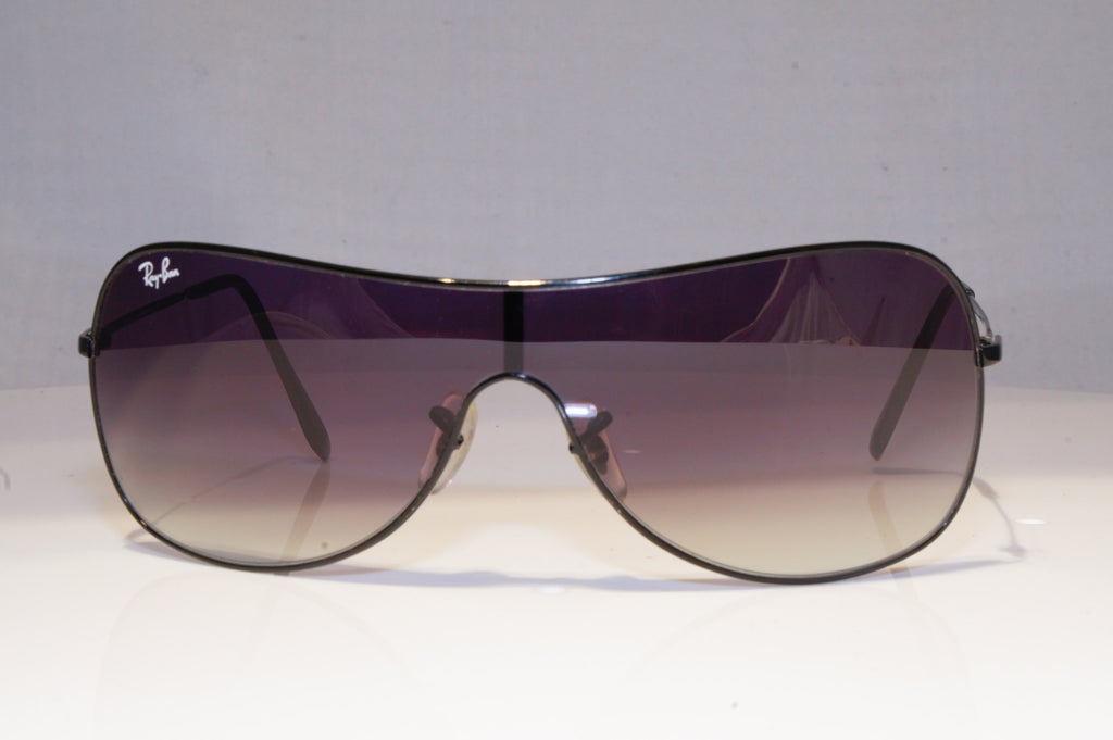 RAY-BAN Mens Designer Sunglasses Silver Shield RB 3211 002/8G 19865
