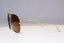 RAY-BAN Mens Polarized Designer Sunglasses Brown Aviator RB 3025 001/57 18296