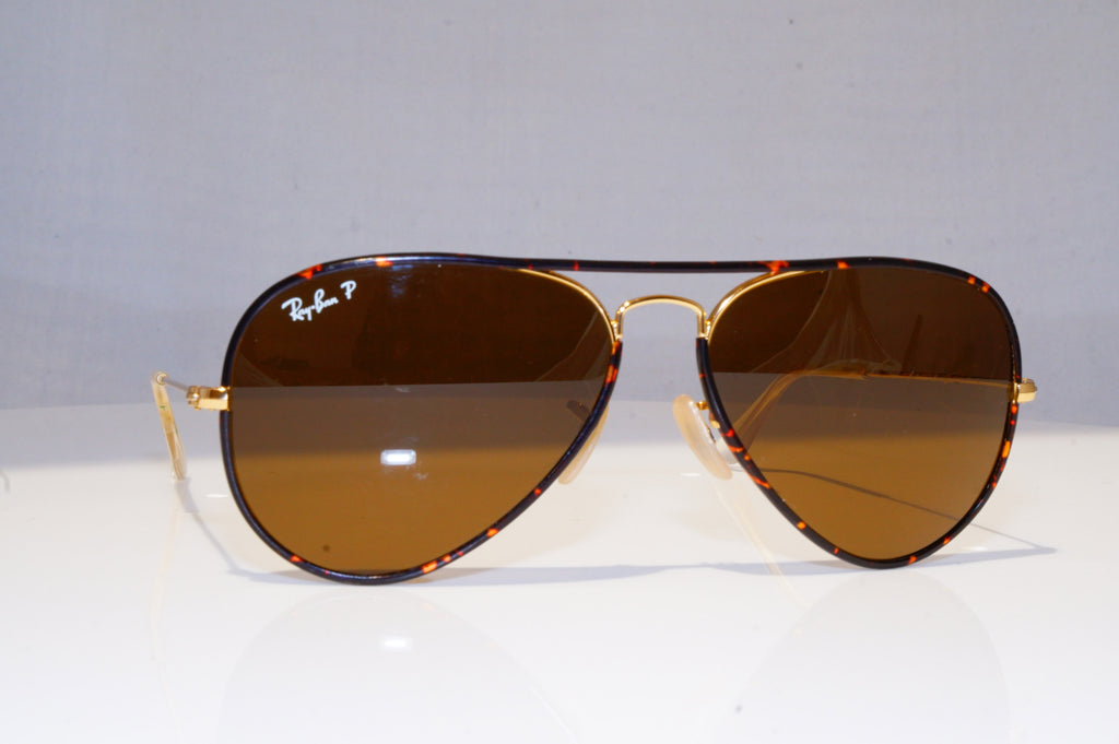 RAY-BAN Mens Polarized Designer Sunglasses Brown Aviator RB 3025 001/57 18296