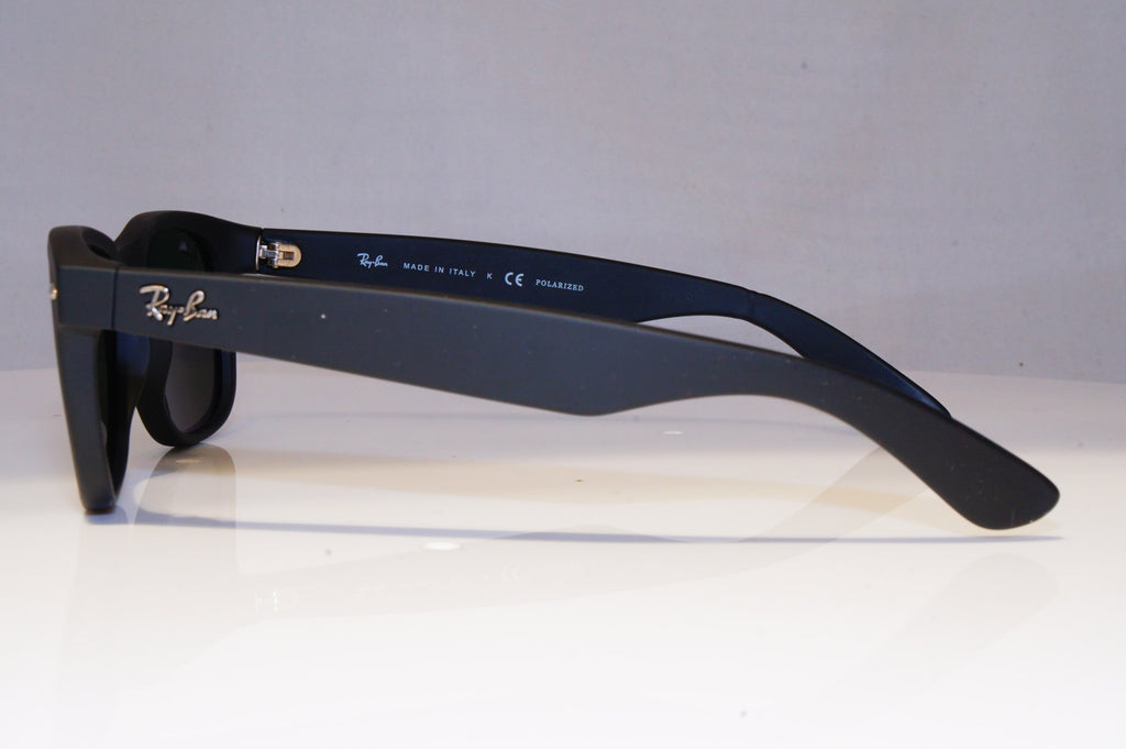 RAY-BAN Mens Polarized Sunglasses Black NEW WAYFARER RB 2132 622/58 21206