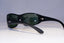 RAY-BAN Mens Vintage 1990 Designer Sunglasses Black Rectangle RB 4110 601 19849