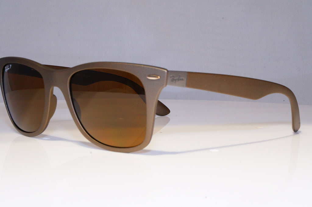 RAY-BAN Mens Womens Polarized Sunglasses Brown LITEFORCE RB 4195 6033/83 21205