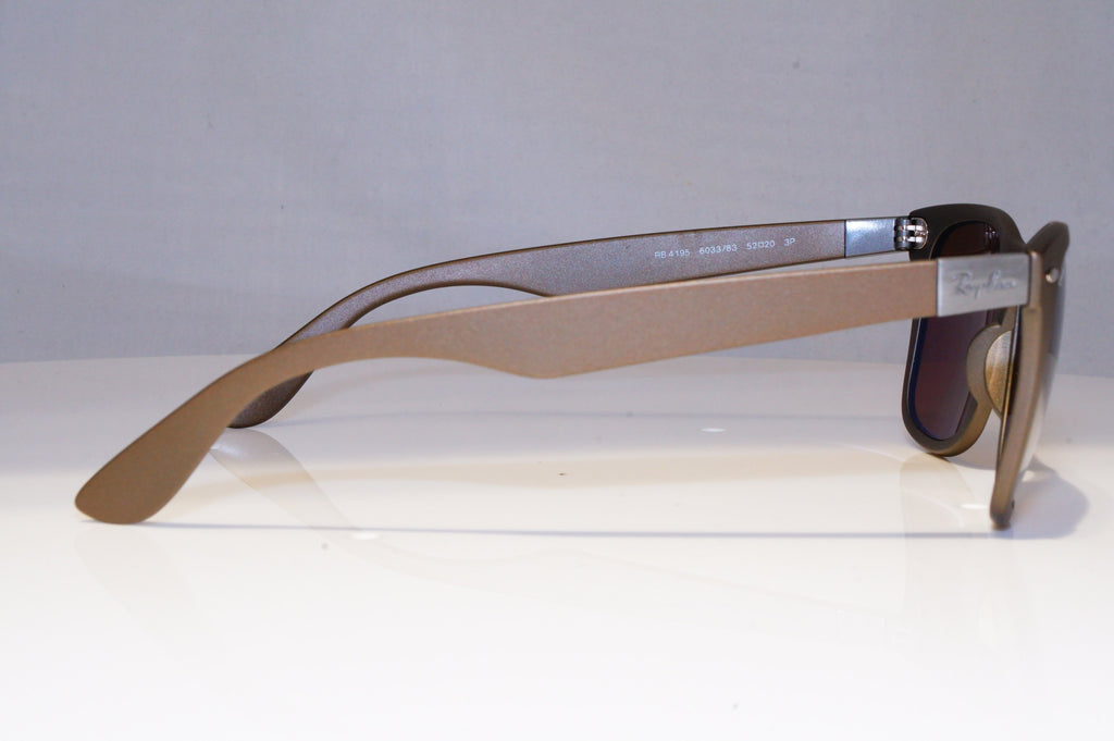 RAY-BAN Mens Womens Polarized Sunglasses Brown LITEFORCE RB 4195 6033/83 21205