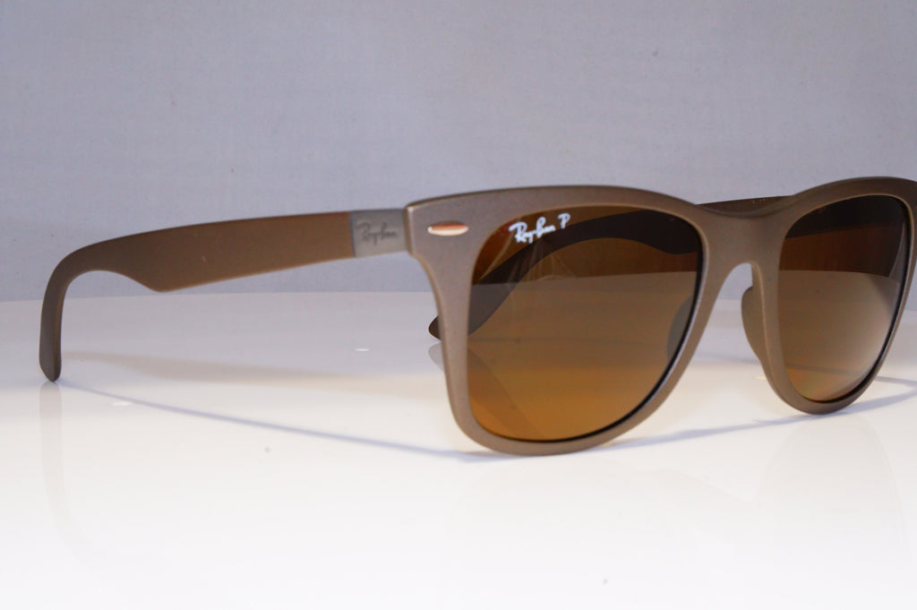 RAY-BAN Mens Womens Polarized Sunglasses Brown LITEFORCE RB 4195 6033/83 21205