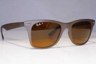 RAY-BAN Mens Womens Polarized Sunglasses Brown LITEFORCE RB 4195 6033/83 21205