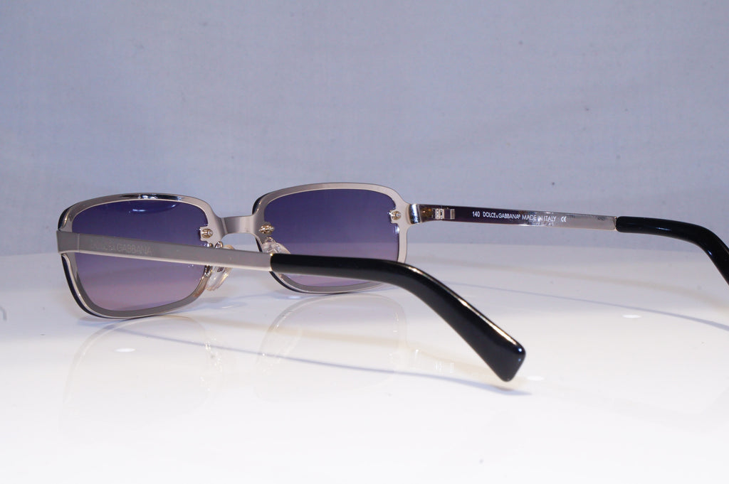 DOLCE & GABBANA Mens Womens Vintage Designer Sunglasses Silver DG 372S 753 19855
