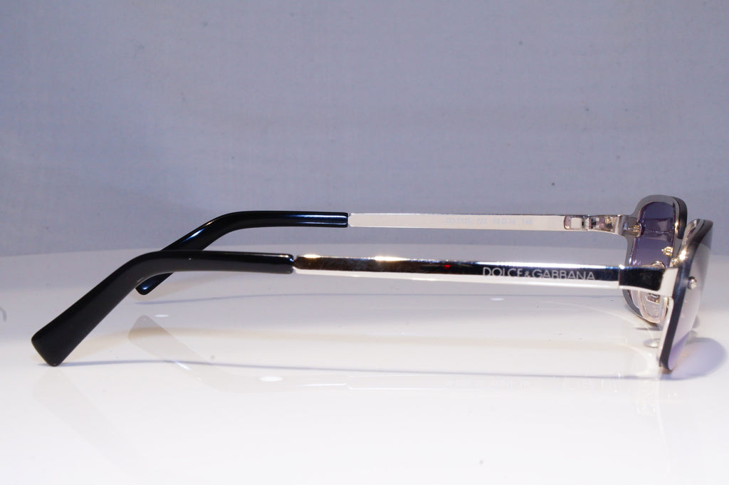 DOLCE & GABBANA Mens Womens Vintage Designer Sunglasses Silver DG 372S 753 19855