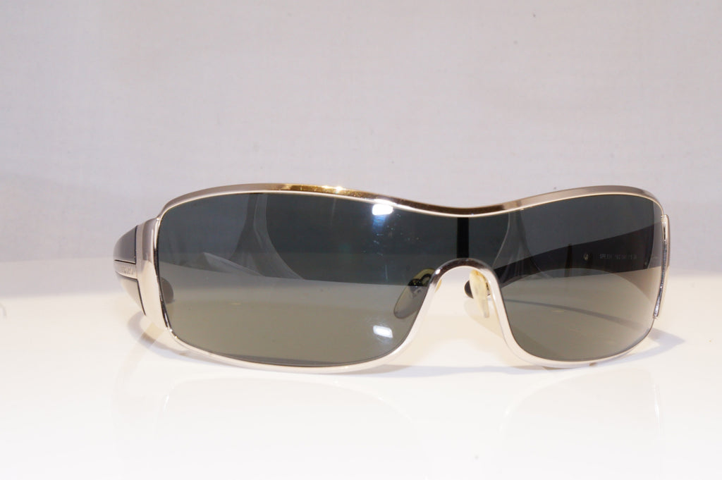 PRADA Mens Designer Sunglasses Black Shield SPR 53H 1BC-1A1 19080