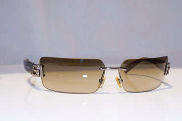 VERSACE Womens Diamante Designer Sunglasses Brown Rectangle 2017-B 1001/13 19088