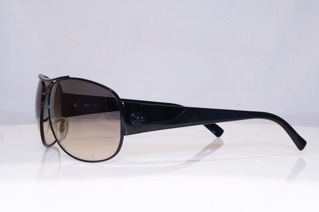 RAY-BAN Mens Designer Sunglasses Black Aviator RB 3358 002/32 18119
