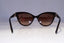 BVLGARI Womens Designer Sunglasses Brown Cat Eye GLITTER 8156 5353/13 19851