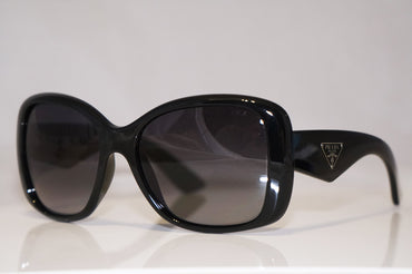 PRADA Womens Designer Polarized Sunglasses Black Square SPR 32P 1AB-2A0 15067