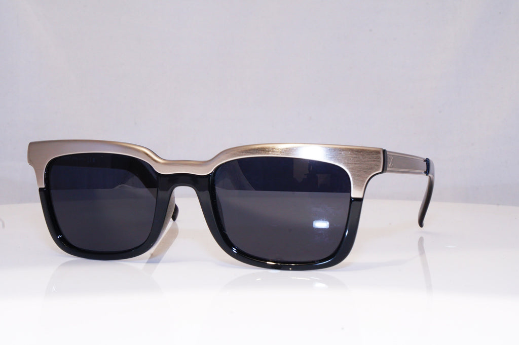 CHANEL Mens Designer Sunglasses Silver Rectangle 1505 501 18115