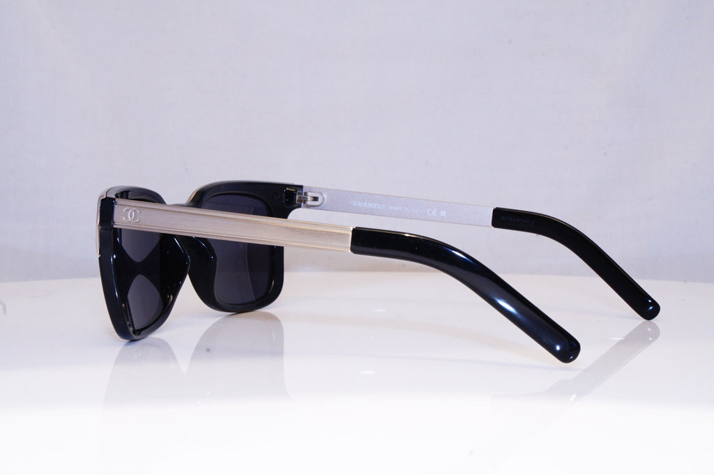 CHANEL Mens Designer Sunglasses Silver Rectangle 1505 501 18115