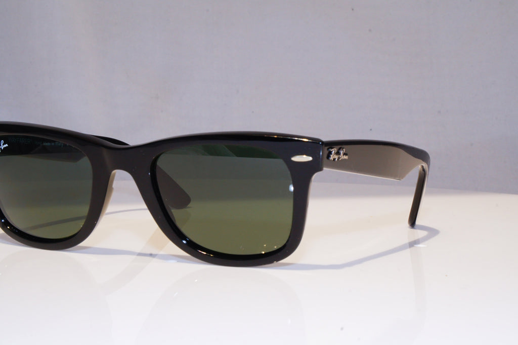 RAY-BAN Mens Designer Sunglasses Black Wayfarer RB 2140 901 19076
