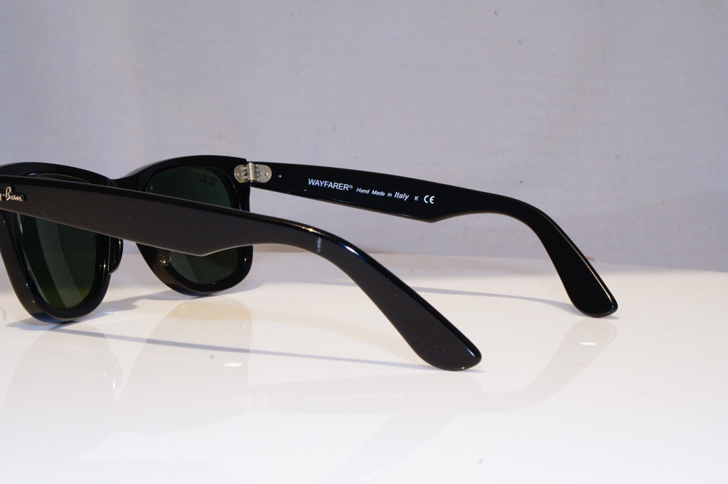 RAY-BAN Mens Designer Sunglasses Black Wayfarer RB 2140 901 19076