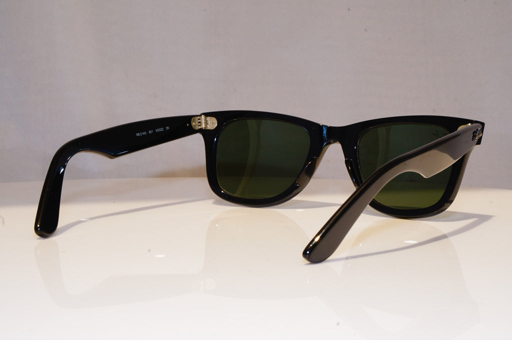RAY-BAN Mens Designer Sunglasses Black Wayfarer RB 2140 901 19076
