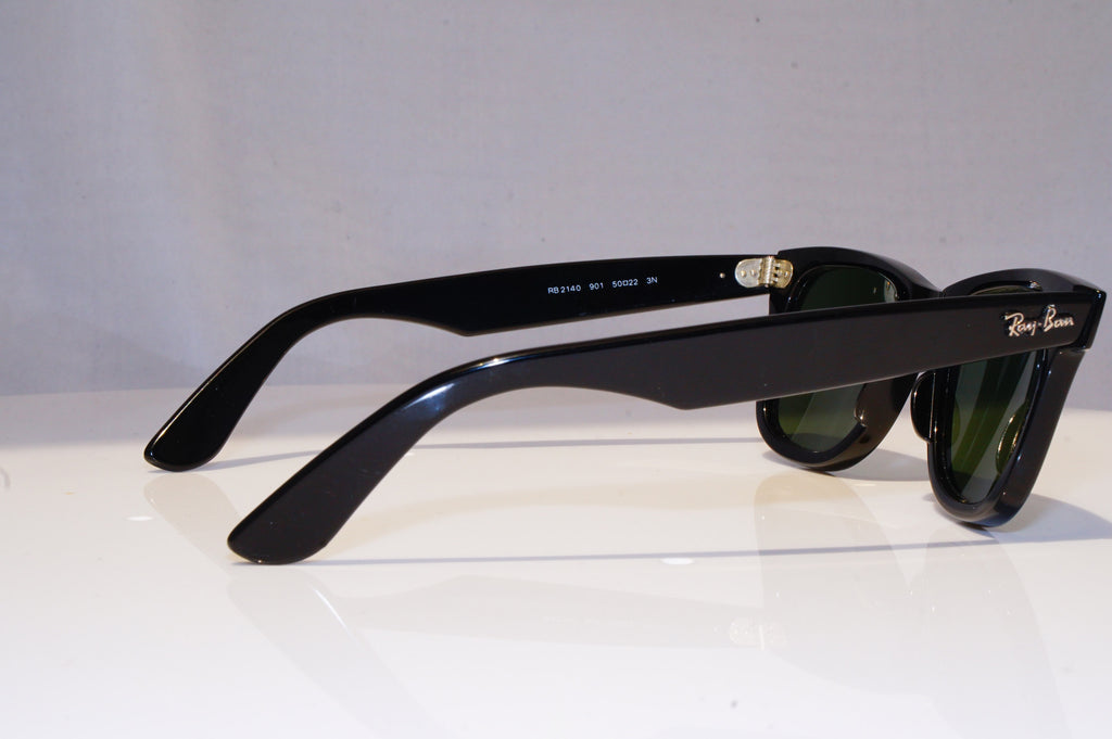 RAY-BAN Mens Designer Sunglasses Black Wayfarer RB 2140 901 19076