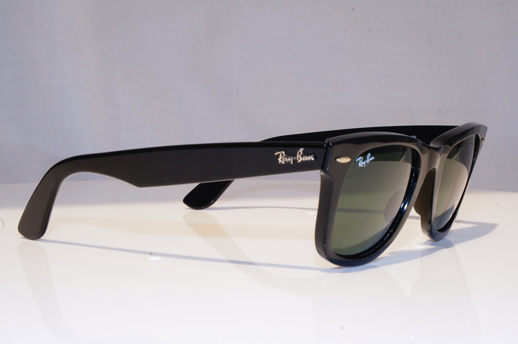 RAY-BAN Mens Designer Sunglasses Black Wayfarer RB 2140 901 19076