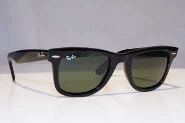 RAY-BAN Mens Designer Sunglasses Black Wayfarer RB 2140 901 19076