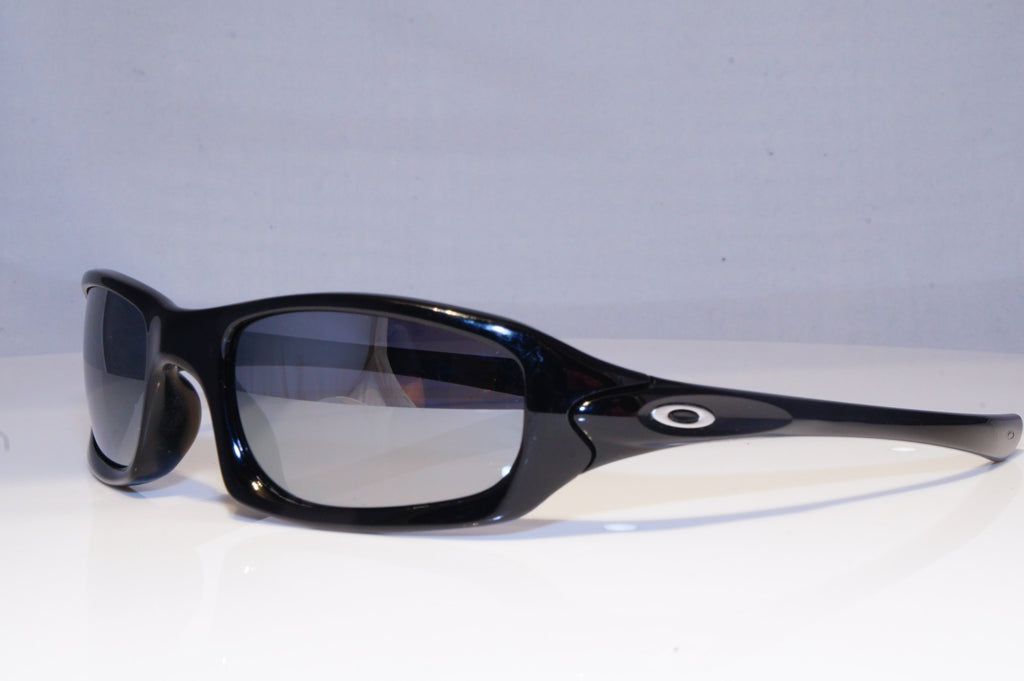 OAKLEY Mens Mirror Designer Sunglasses Black Wrap FIVES 03-365 19856