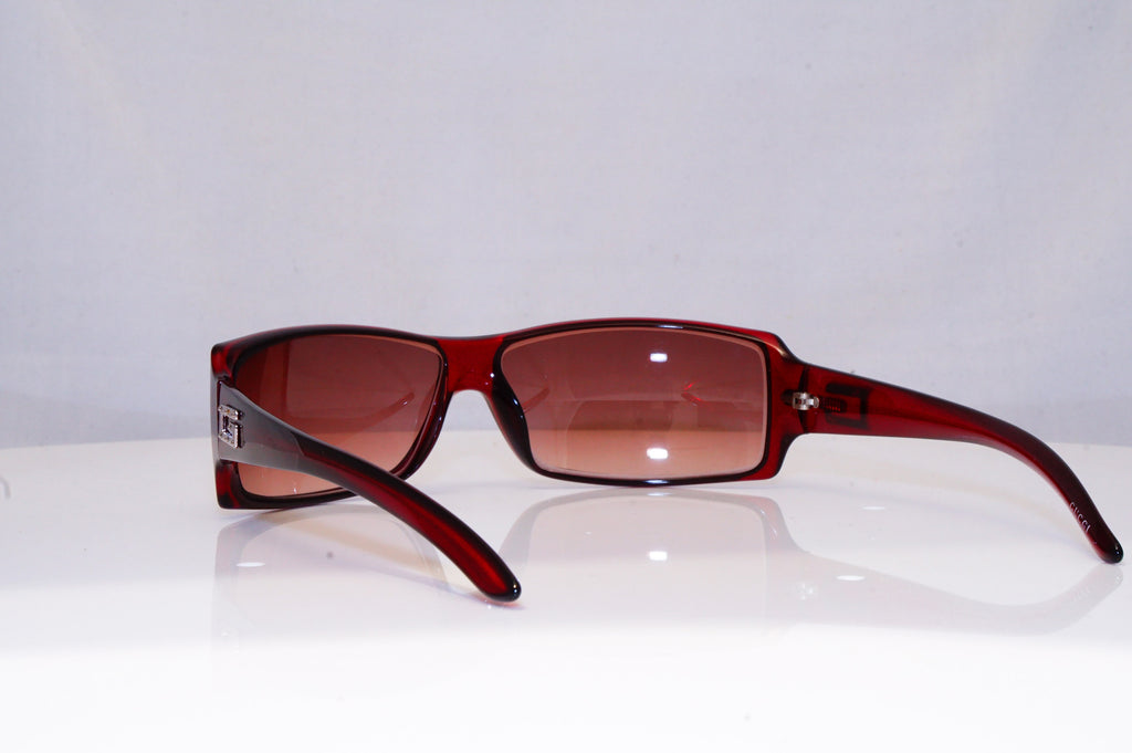 GUCCI Mens Vintage 1990 Designer Sunglasses Red Rectangle GG 2515 X5X 18121