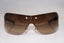 CHANEL Womens Designer Sunglasses Brown Shield 4145 C344/13 17023